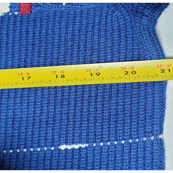 Alp N Rock Margot Sweater Pullover Womens XL Blue Side Stripe Retro Ski $350 NEW - Picture 16 of 16